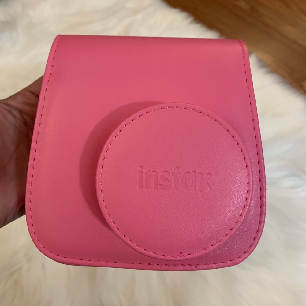 NIB Fujifilm Instax Mini 9 Groovy Case- Pink 📸 - Picture 2 of 4